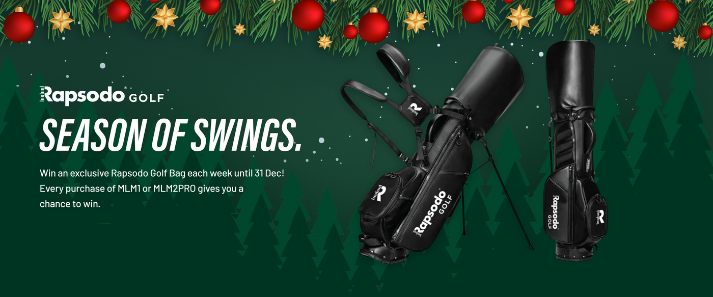 Season of Swings Giveaway: Stand a Chance to Win a Rapsodo Golf Bag Every Week!